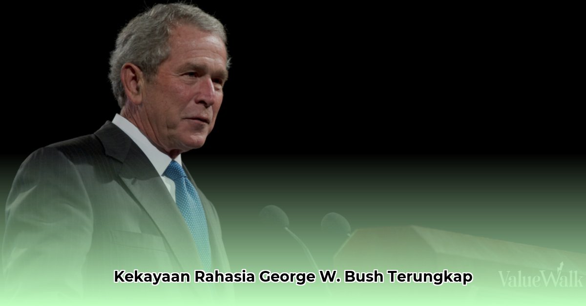 president bush net worth